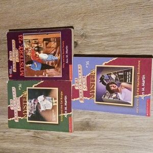 Vintage baby sitter club books